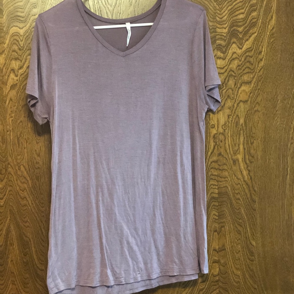 Purple t-shirt